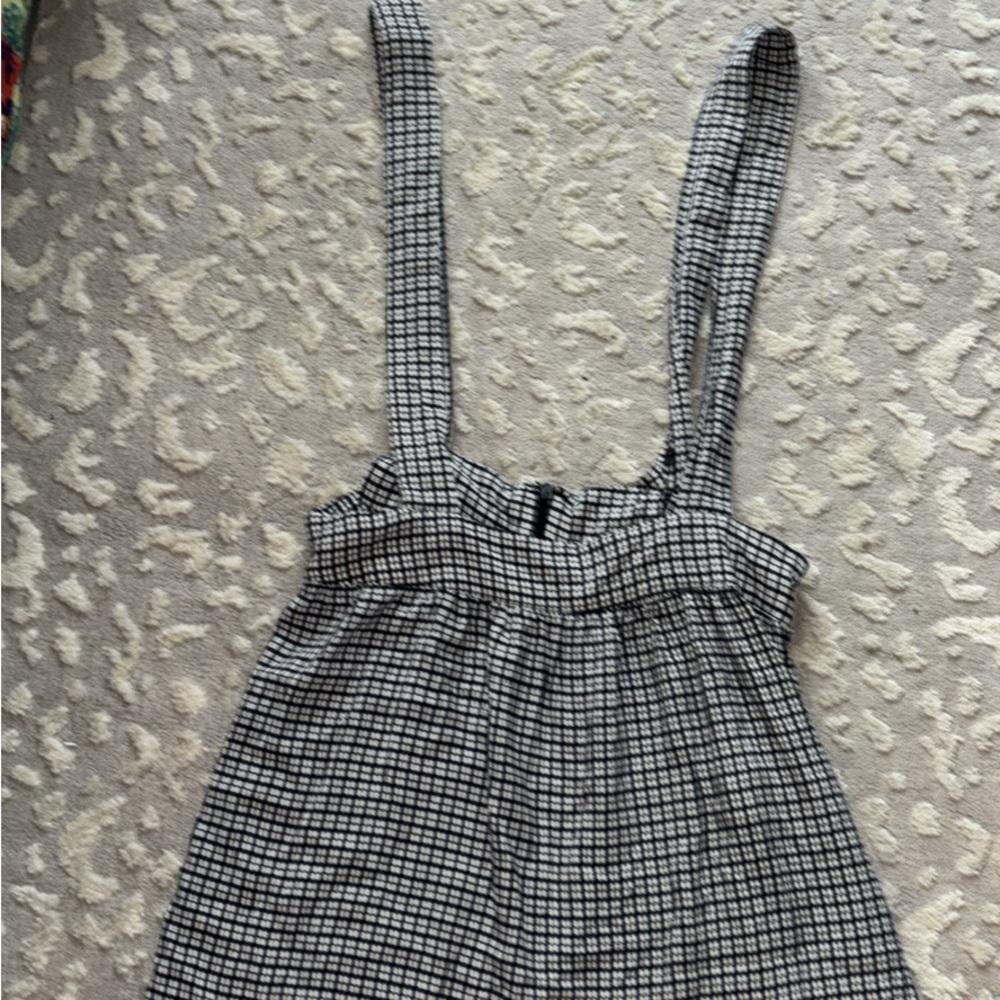 Black and White Checkered Dress